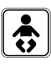 Piktogramm Wickelraum