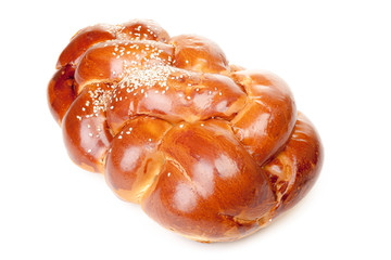 One braided shabbat challah