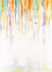 Watercolor lines background - 54485618