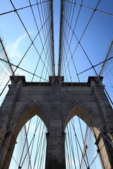 Brooklyn bridge cable