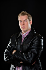 Obraz premium Serious Young Man