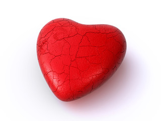 cracked heart