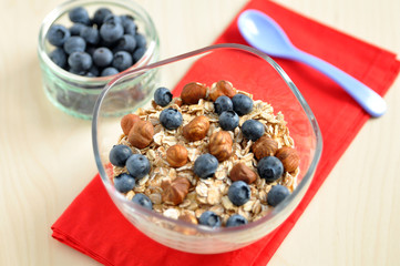 Heidelbeer Müsli