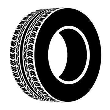 recommend clip art: vector black terrain tyre symbol