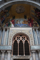 Venice -   the portal of the cathedral of St. Mark