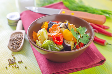 baked vegetables