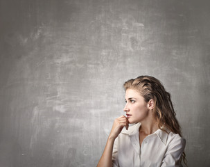 profile of woman