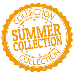 Summer collection stamp