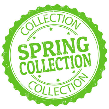 Spring collection stamp