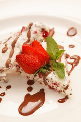 strawberry dessert