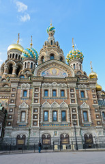 Fototapeta na wymiar Church of Spilled Blood in St. Petersburg, Russia