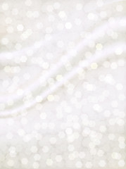 背景　シルク　光　雪