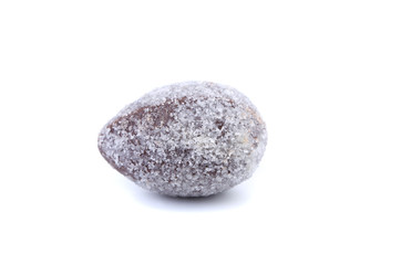 Chocolate stone powdered sugar.