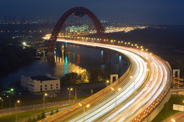 Night view on Bridge