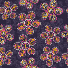 vector flower pattern
