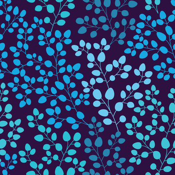 seamless leaf pattern