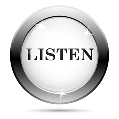 Black and white icon