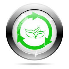 Black and white icon