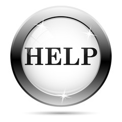 Black and white icon