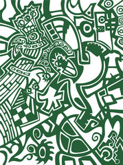 Abstract wallpaper, football soccer