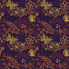 Abstract seamless pattern.