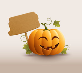 Happy Pumpkin banner