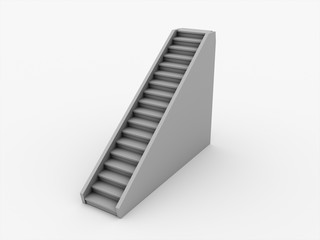 Stairs isolated