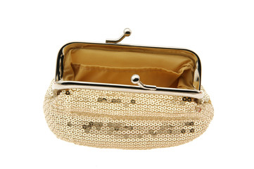 Open Gold Purse
