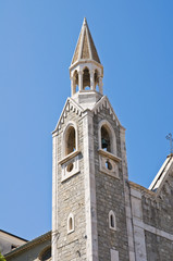 Fototapeta na wymiar Kościół św Rocco. Alberona. Puglia. Włochy.
