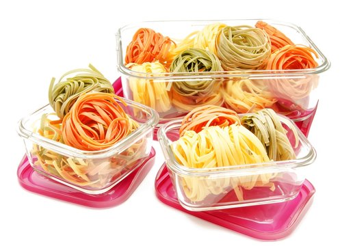 Nidos de pasta italiana al huevo
