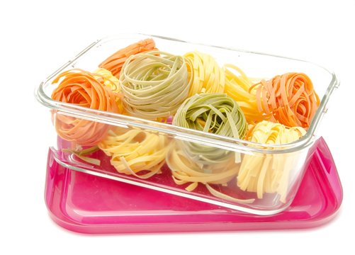 Nidos de pasta italiana al huevo