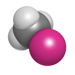 Methylmercury cation environmental pollutant, chemical structure