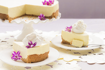 Lilikoi Chiffon Pie