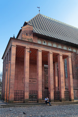 Obraz premium Kaliningrad, tomb of the famous philosopher Immanuel Kant