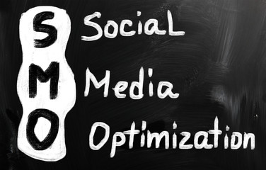 Obraz premium Social media concept