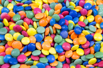 Fototapeta na wymiar colorful candies background