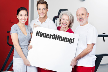 ein neues fitnessstudio