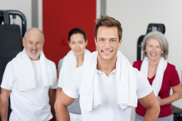 im fitnessstudio