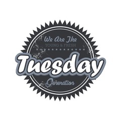 tuesday label