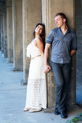 Fototapeta premium couple outdoor
