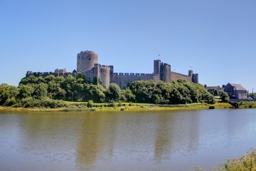 Fototapeta na wymiar English castle