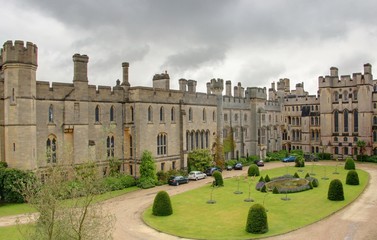 Fototapeta na wymiar chateau britannique