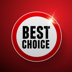Best choice label
