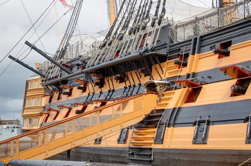 bateau à portsmouth