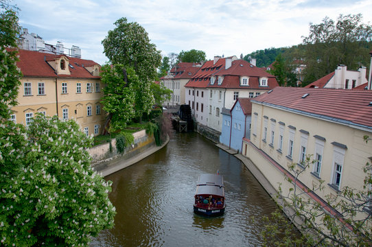 Cityscape of Prague in Czech Republic