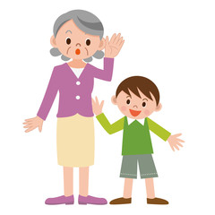 耳が遠いお年寄り