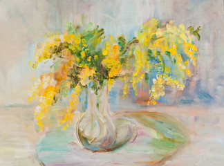 Mimosa bouquet