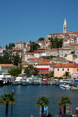 Sea port in city of Vrsar