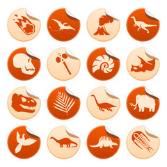 Prehistoric stickers © alder