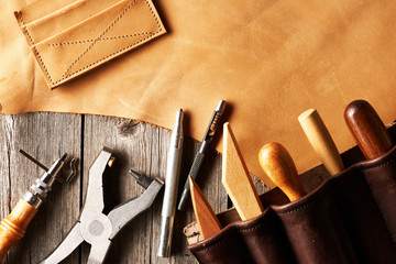 Leather crafting tools